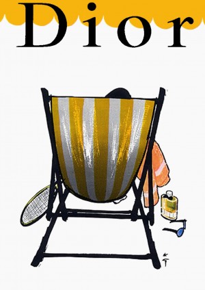 Dior Vintage Poster